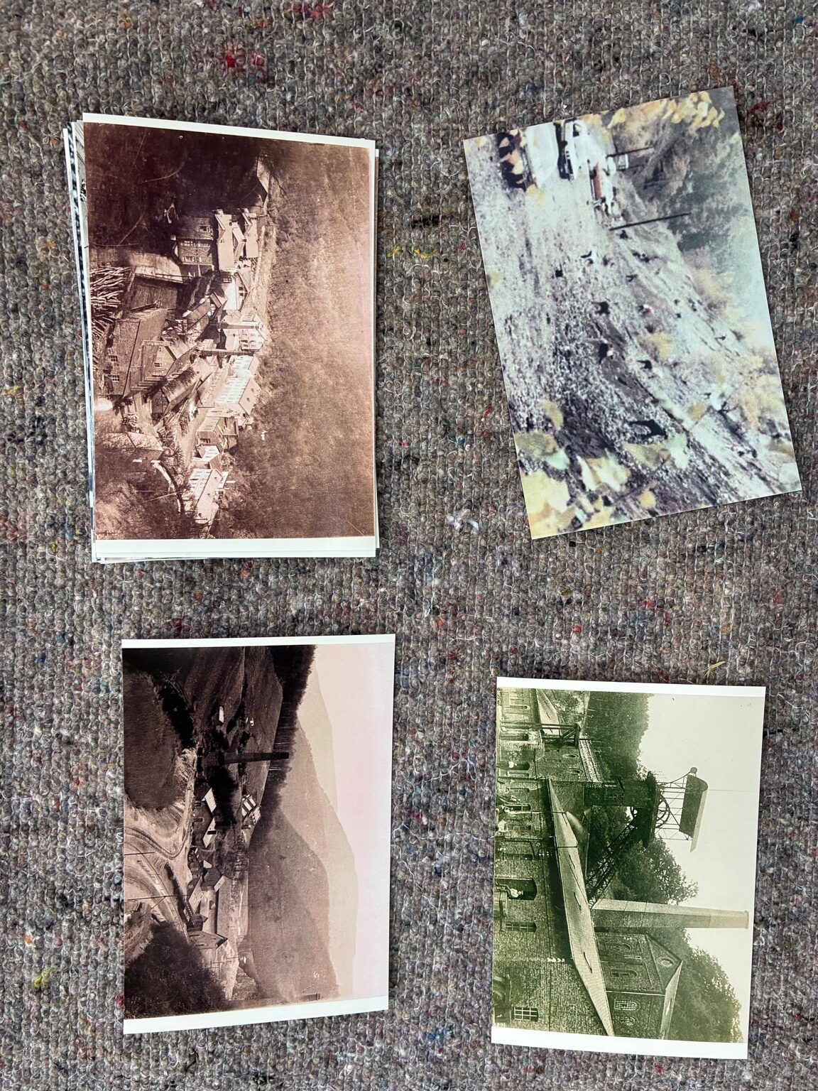 Historische Fotografien aus dem Bergbau